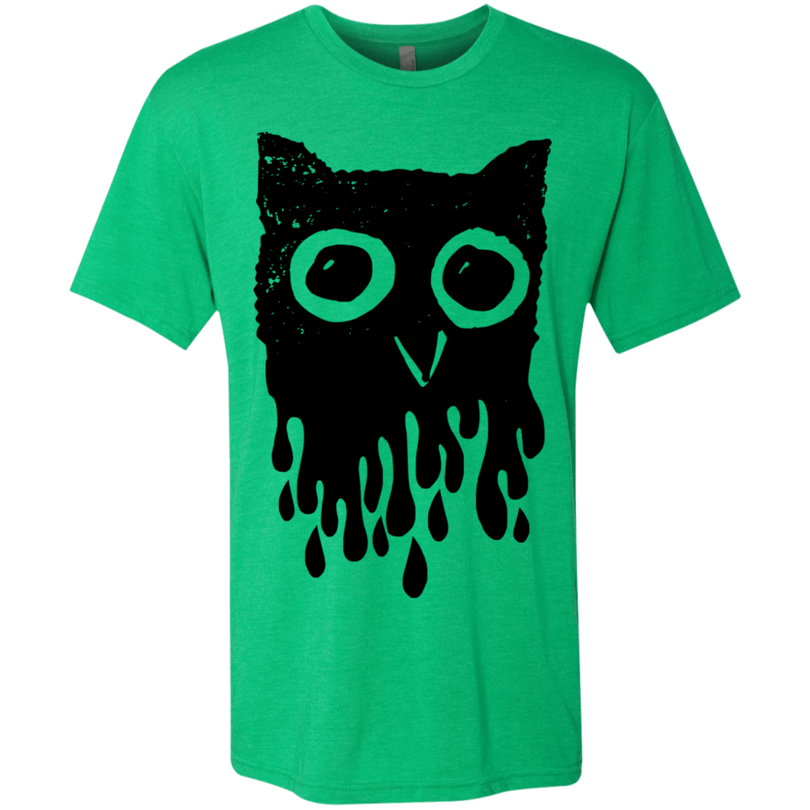 T-Shirts Envy / S Dripping Owl Men's Triblend T-Shirt