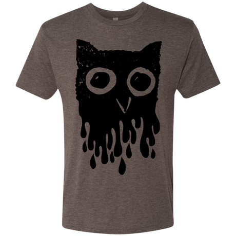 T-Shirts Macchiato / S Dripping Owl Men's Triblend T-Shirt