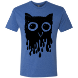 T-Shirts Vintage Royal / S Dripping Owl Men's Triblend T-Shirt