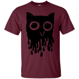 T-Shirts Maroon / S Dripping Owl T-Shirt