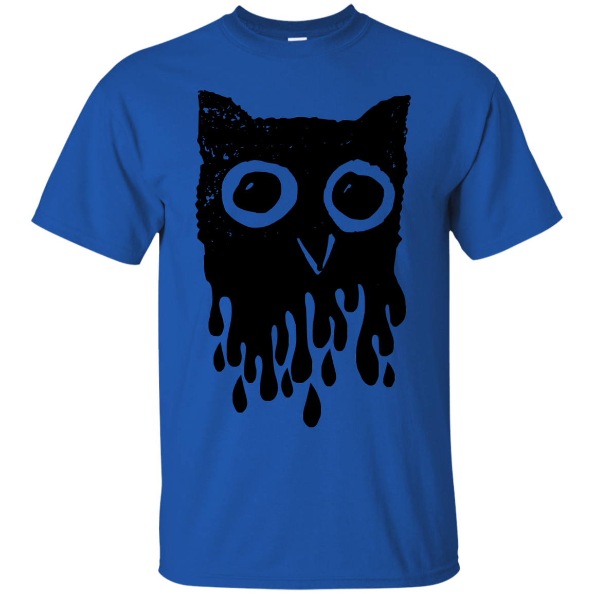 T-Shirts Royal / S Dripping Owl T-Shirt