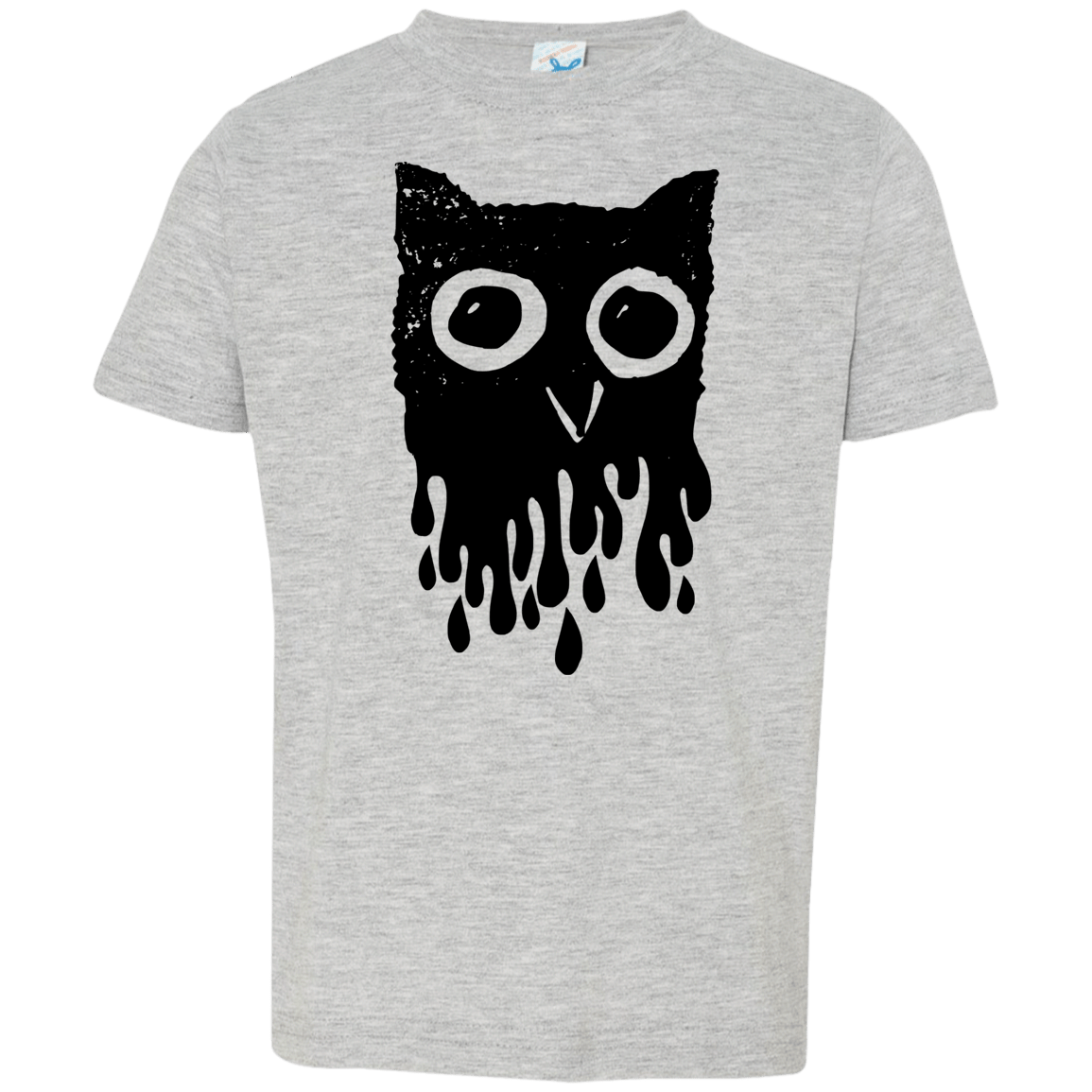 T-Shirts Heather Grey / 2T Dripping Owl Toddler Premium T-Shirt