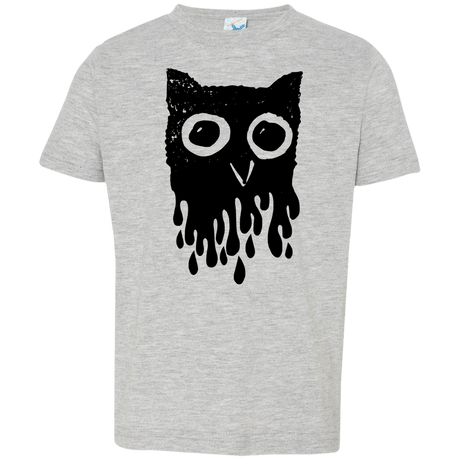 T-Shirts Heather Grey / 2T Dripping Owl Toddler Premium T-Shirt