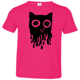 T-Shirts Hot Pink / 2T Dripping Owl Toddler Premium T-Shirt