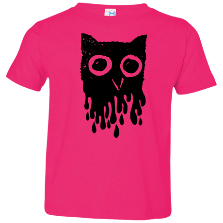 T-Shirts Hot Pink / 2T Dripping Owl Toddler Premium T-Shirt