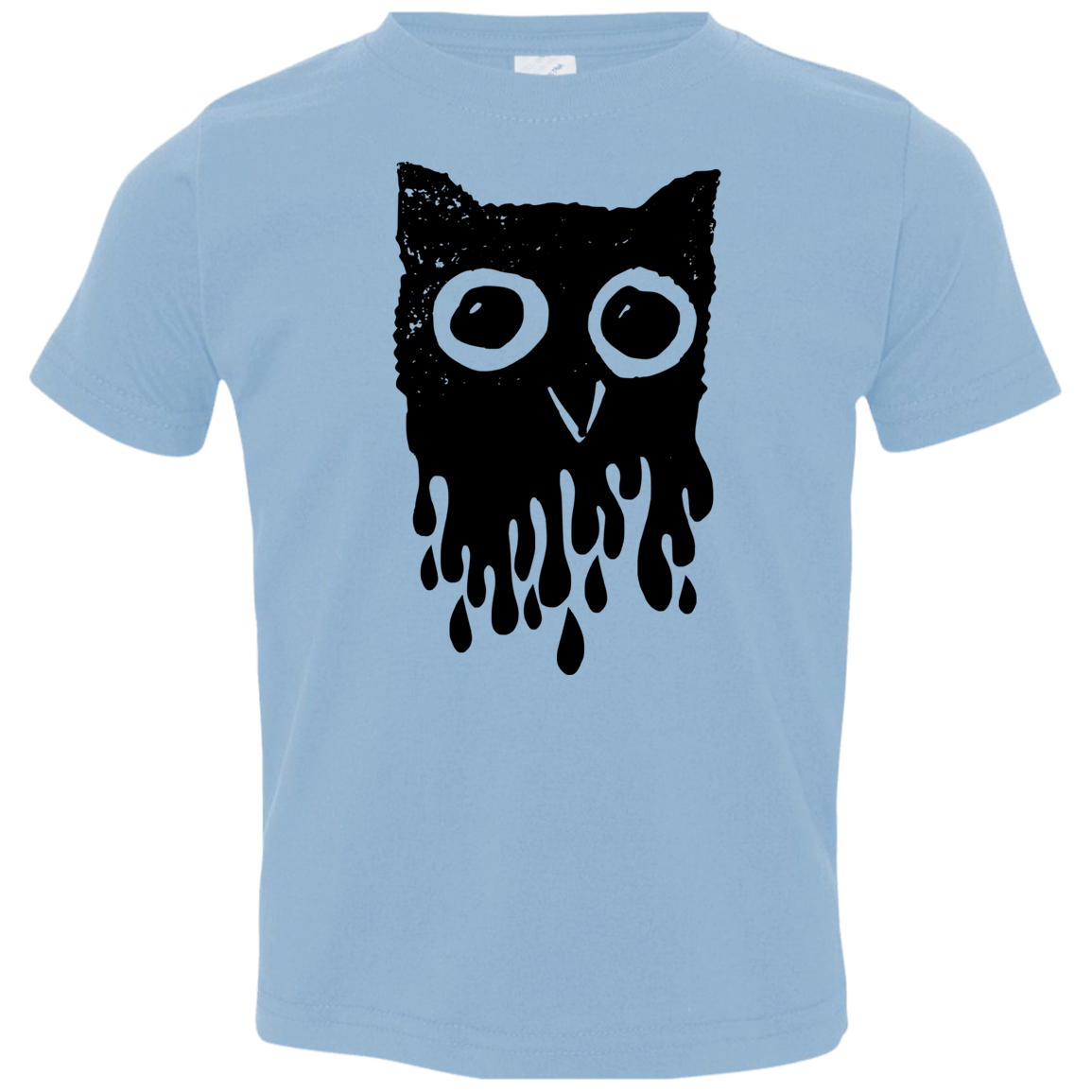 T-Shirts Light Blue / 2T Dripping Owl Toddler Premium T-Shirt