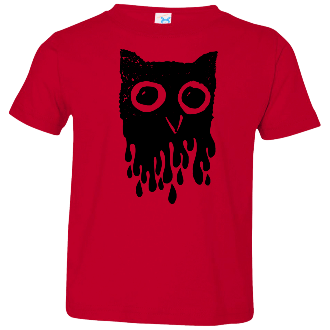 T-Shirts Red / 2T Dripping Owl Toddler Premium T-Shirt