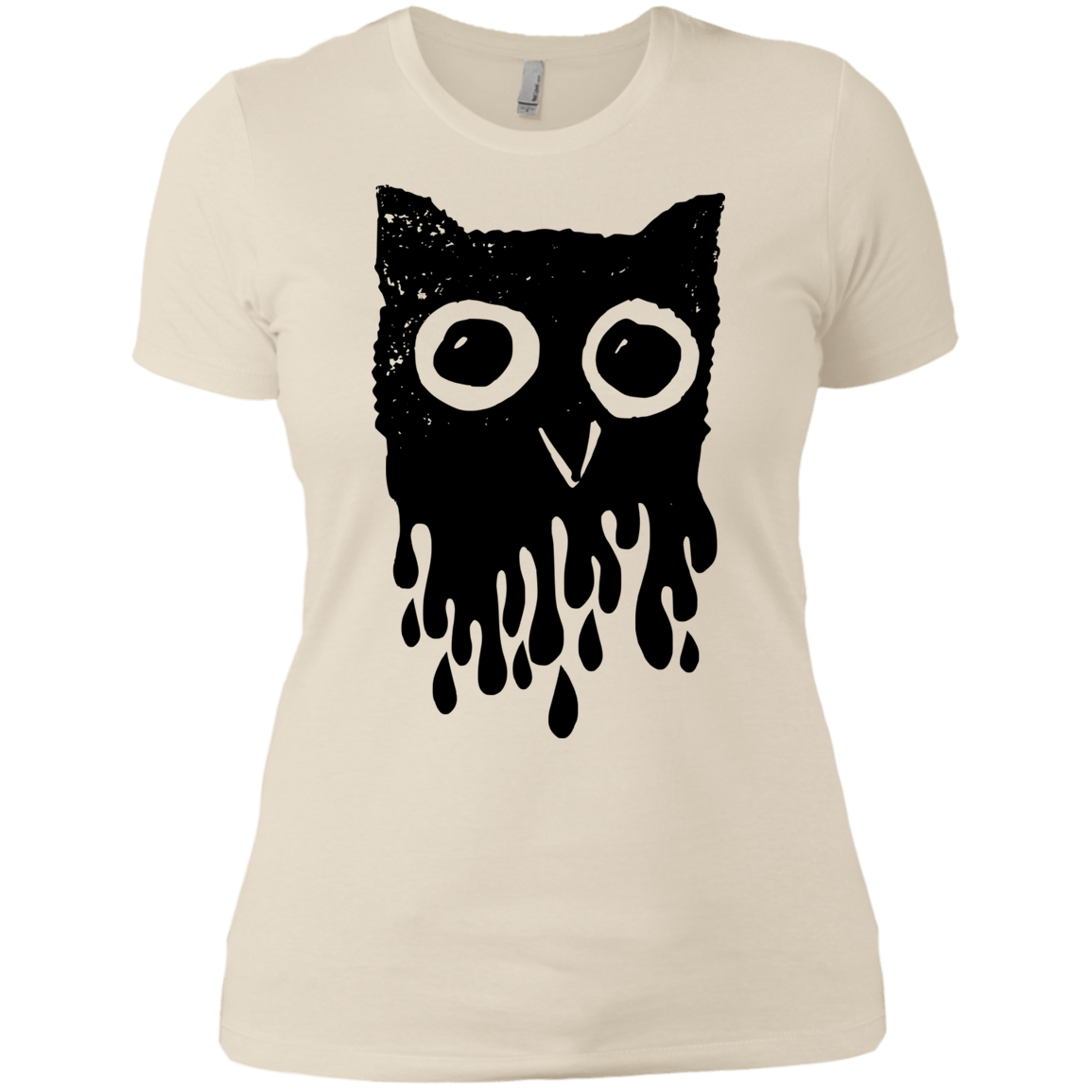 T-Shirts Ivory/ / X-Small Dripping Owl Women's Premium T-Shirt