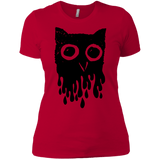 T-Shirts Red / X-Small Dripping Owl Women's Premium T-Shirt