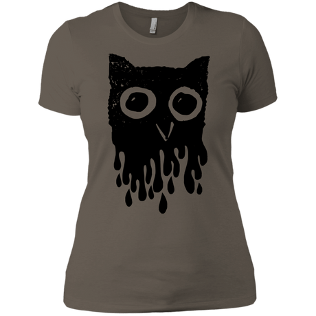 T-Shirts Warm Grey / X-Small Dripping Owl Women's Premium T-Shirt
