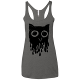 T-Shirts Premium Heather / X-Small Dripping Owl Women's Triblend Racerback Tank