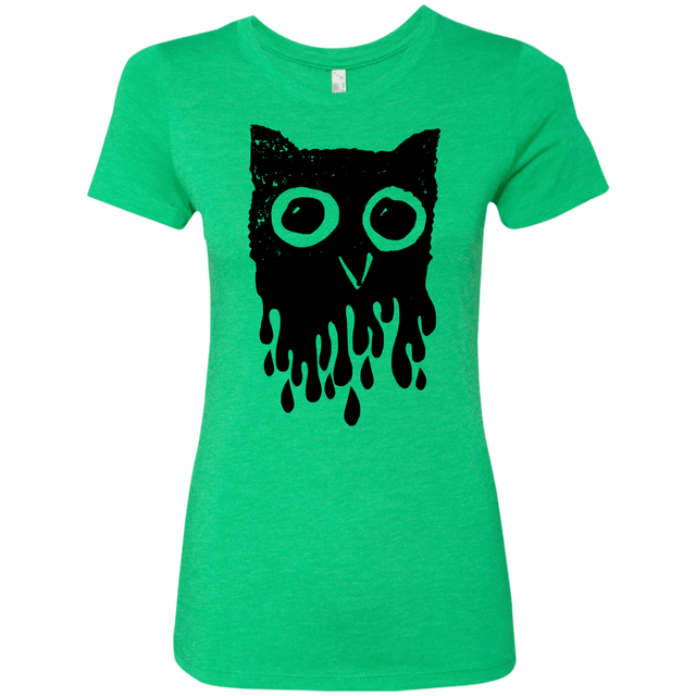 T-Shirts Envy / S Dripping Owl Women's Triblend T-Shirt
