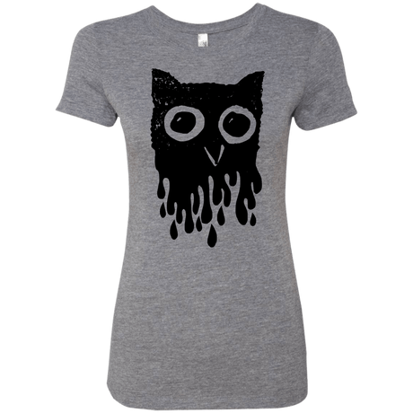 T-Shirts Premium Heather / S Dripping Owl Women's Triblend T-Shirt