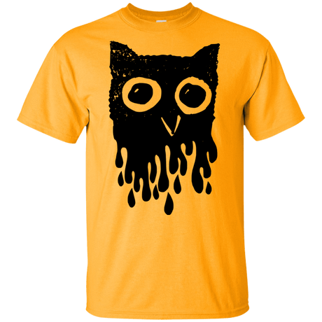 T-Shirts Gold / YXS Dripping Owl Youth T-Shirt