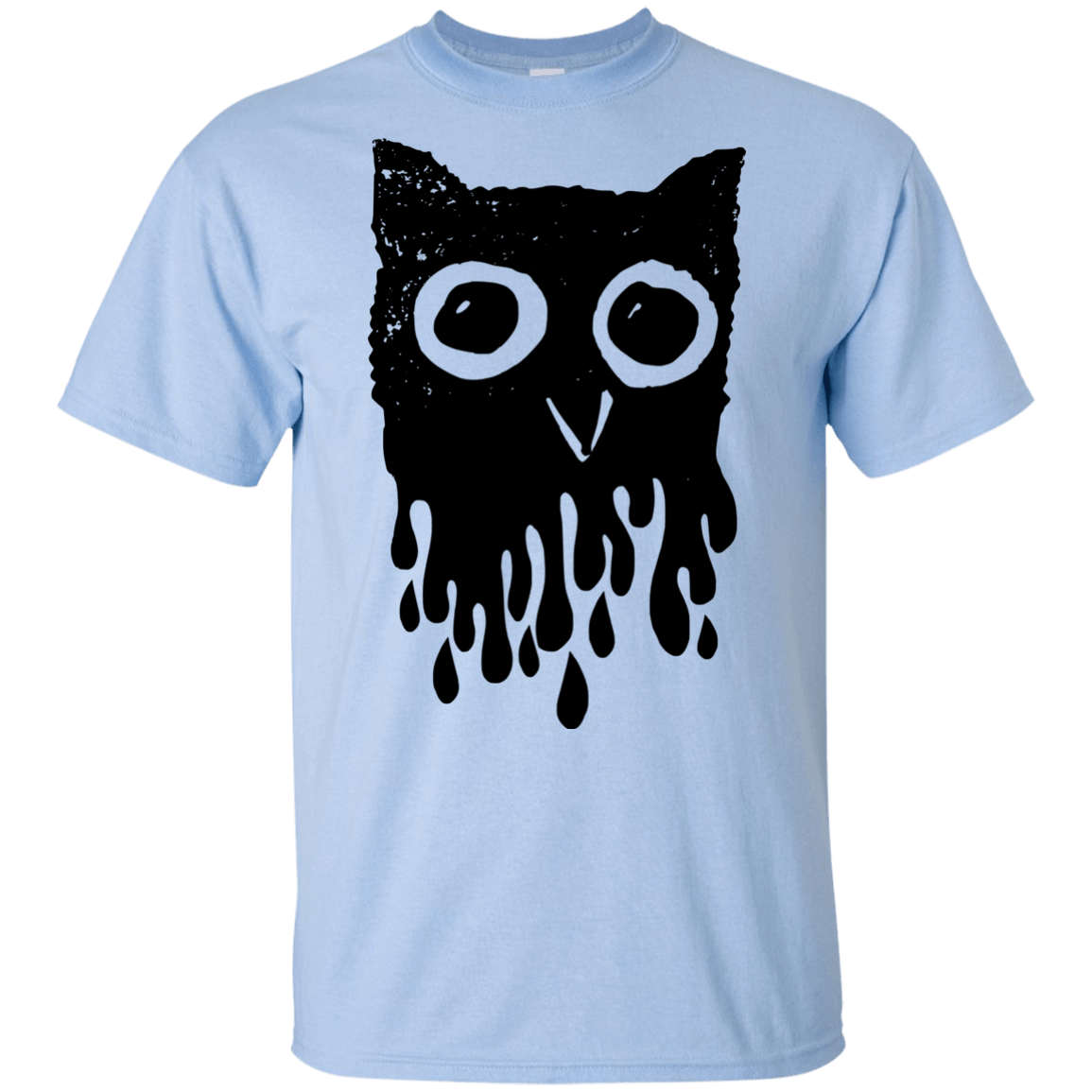T-Shirts Light Blue / YXS Dripping Owl Youth T-Shirt