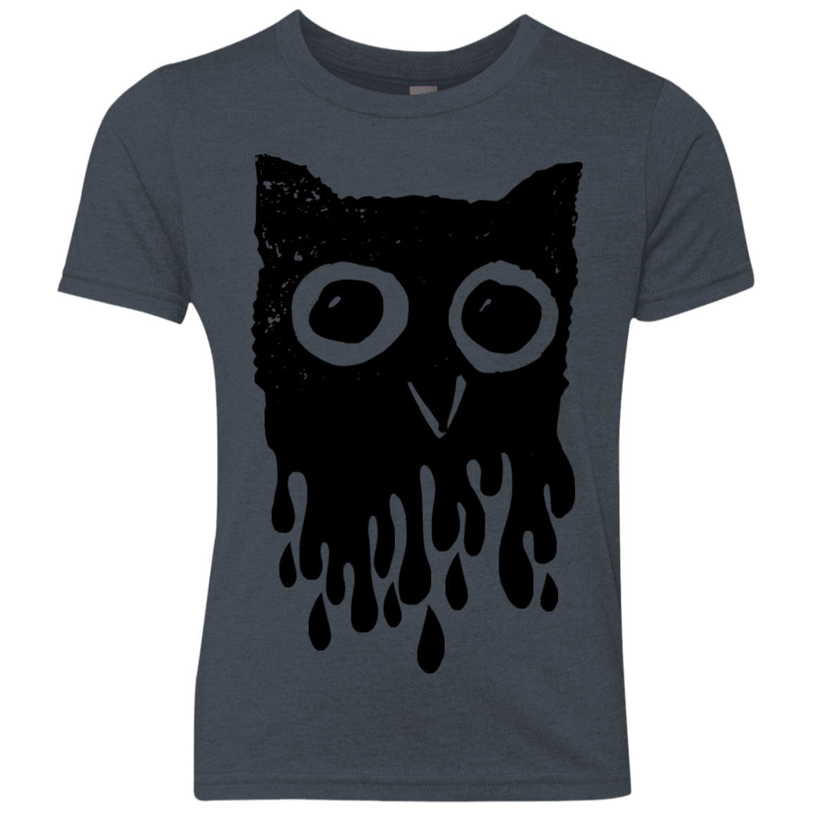 T-Shirts Vintage Navy / YXS Dripping Owl Youth Triblend T-Shirt