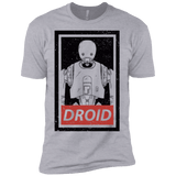 T-Shirts Heather Grey / YXS Droid Boys Premium T-Shirt