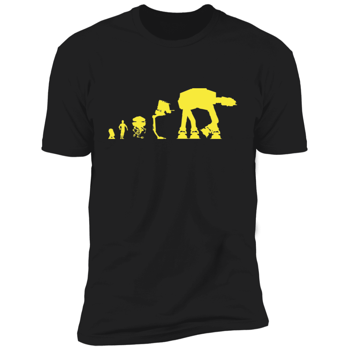 T-Shirts Black / X-Small Droid Evolution Men's Premium T-Shirt