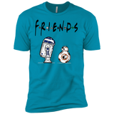 T-Shirts Turquoise / YXS Droid Friends Boys Premium T-Shirt