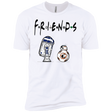 T-Shirts White / YXS Droid Friends Boys Premium T-Shirt