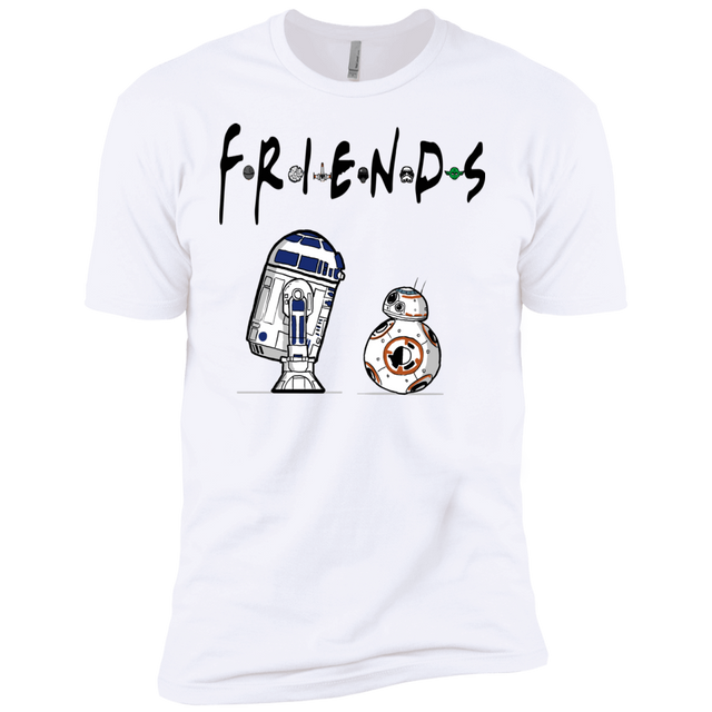 T-Shirts White / YXS Droid Friends Boys Premium T-Shirt