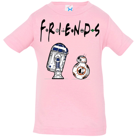 T-Shirts Pink / 6 Months Droid Friends Infant Premium T-Shirt