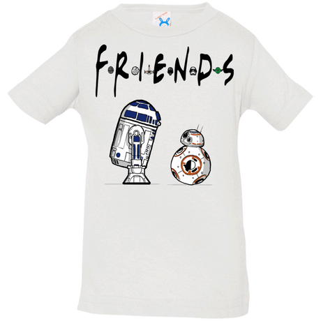 T-Shirts White / 6 Months Droid Friends Infant Premium T-Shirt