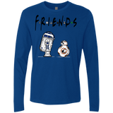T-Shirts Royal / Small Droid Friends Men's Premium Long Sleeve