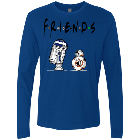T-Shirts Royal / Small Droid Friends Men's Premium Long Sleeve