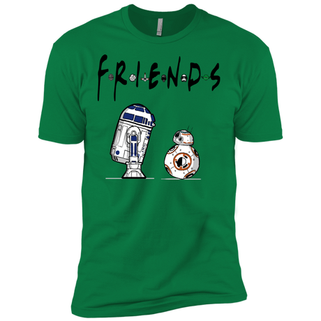 T-Shirts Kelly Green / X-Small Droid Friends Men's Premium T-Shirt