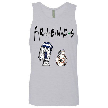 T-Shirts Heather Grey / Small Droid Friends Men's Premium Tank Top