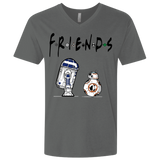 T-Shirts Heavy Metal / X-Small Droid Friends Men's Premium V-Neck