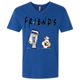 T-Shirts Royal / X-Small Droid Friends Men's Premium V-Neck