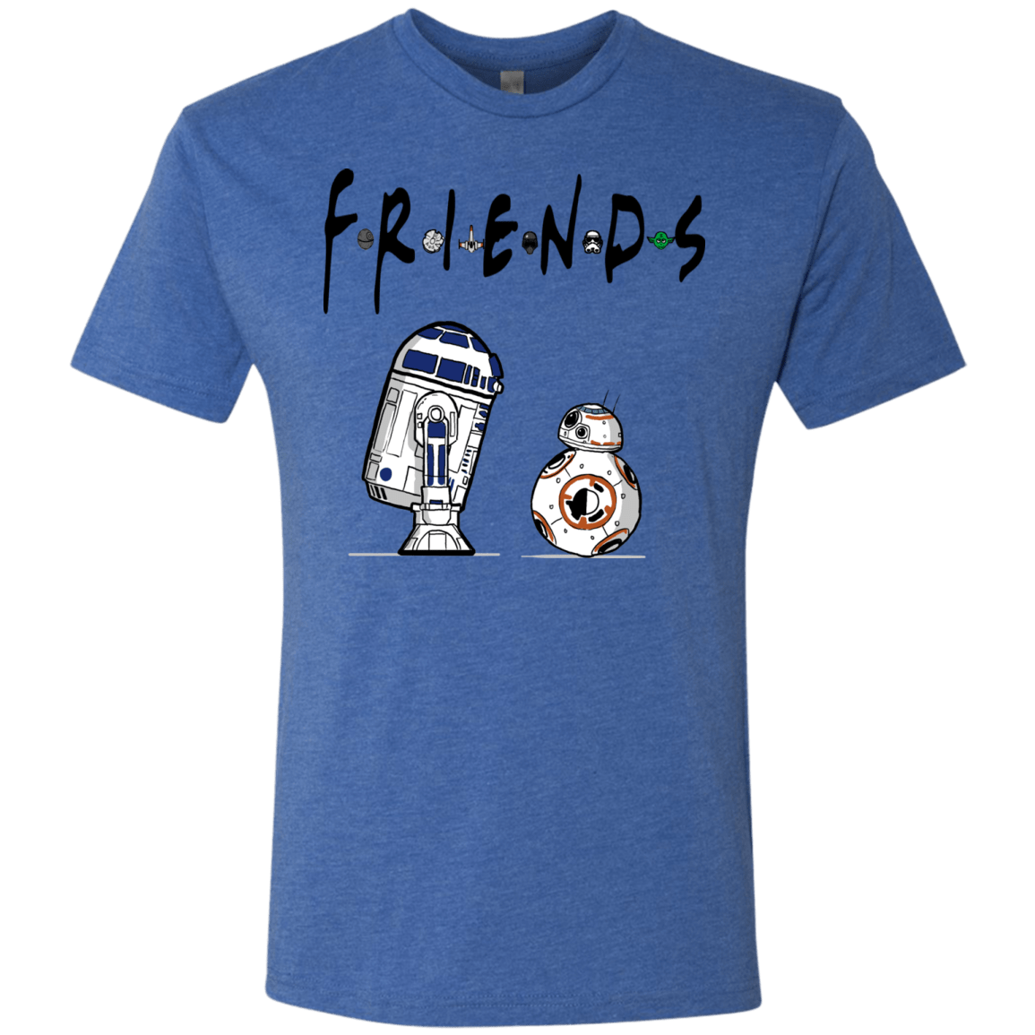 T-Shirts Vintage Royal / Small Droid Friends Men's Triblend T-Shirt
