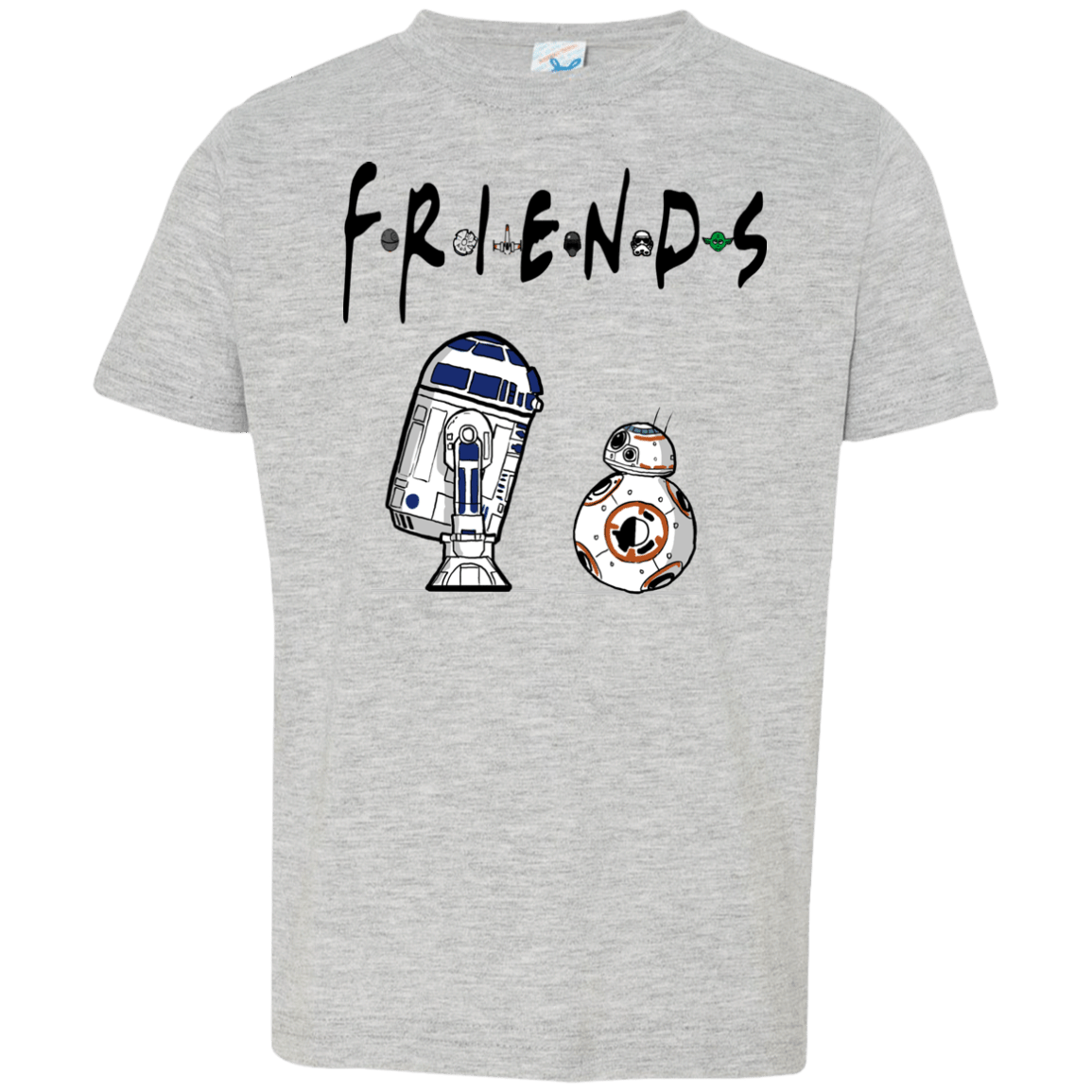 T-Shirts Heather / 2T Droid Friends Toddler Premium T-Shirt