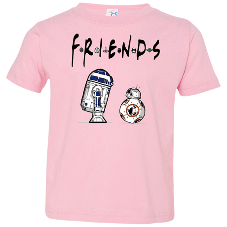 T-Shirts Pink / 2T Droid Friends Toddler Premium T-Shirt