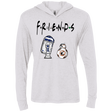 T-Shirts Heather White / X-Small Droid Friends Triblend Long Sleeve Hoodie Tee
