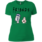 T-Shirts Kelly Green / X-Small Droid Friends Women's Premium T-Shirt