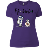 T-Shirts Purple / X-Small Droid Friends Women's Premium T-Shirt