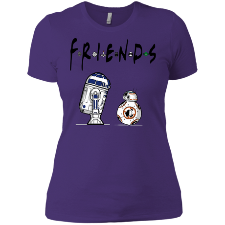 T-Shirts Purple / X-Small Droid Friends Women's Premium T-Shirt