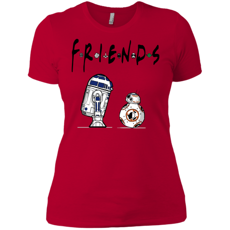 T-Shirts Red / X-Small Droid Friends Women's Premium T-Shirt