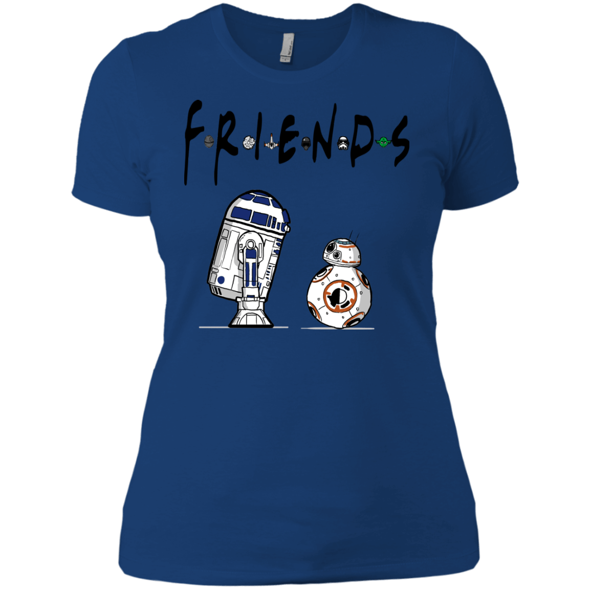 T-Shirts Royal / X-Small Droid Friends Women's Premium T-Shirt