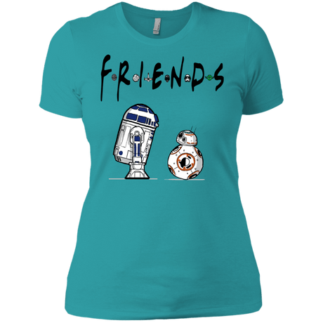 T-Shirts Tahiti Blue / X-Small Droid Friends Women's Premium T-Shirt