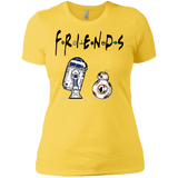 T-Shirts Vibrant Yellow / X-Small Droid Friends Women's Premium T-Shirt