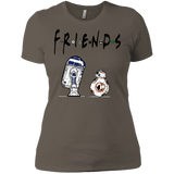 T-Shirts Warm Grey / X-Small Droid Friends Women's Premium T-Shirt