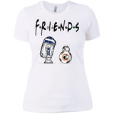 T-Shirts White / X-Small Droid Friends Women's Premium T-Shirt