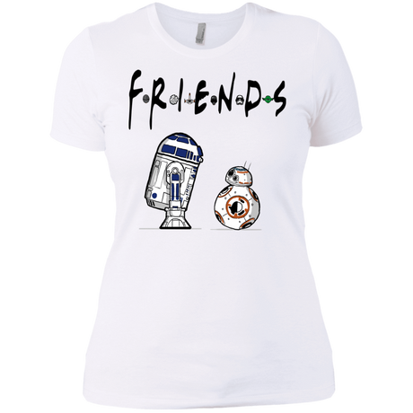 T-Shirts White / X-Small Droid Friends Women's Premium T-Shirt