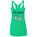 T-Shirts Envy / X-Small Droid Friends Women's Triblend Racerback Tank