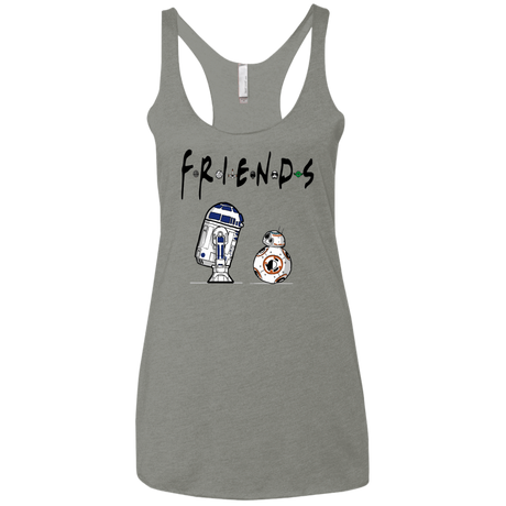 T-Shirts Venetian Grey / X-Small Droid Friends Women's Triblend Racerback Tank