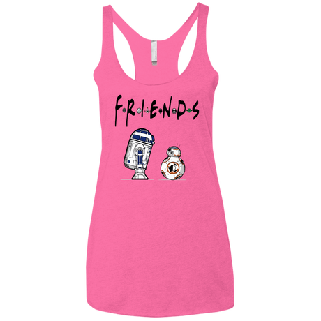 T-Shirts Vintage Pink / X-Small Droid Friends Women's Triblend Racerback Tank